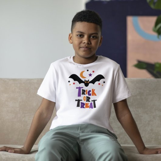 Trick oder Behandlung | Kids Halloween T-Shirt