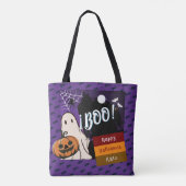 Trick oder Behandlung, Name persolated halloween p Tasche (Rückseite)