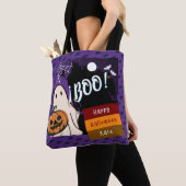 Trick oder Behandlung, Name persolated halloween p Tasche (Von Nahem)