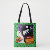 Trick oder Behandlung, Name persolated halloween p Tasche (Vorderseite)