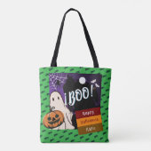 Trick oder Behandlung, Name persolated halloween p Tasche (Rückseite)
