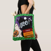 Trick oder Behandlung, Name persolated halloween p Tasche (Von Nahem)