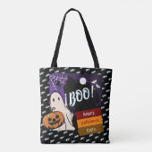 Trick oder Behandlung, Name persolated halloween p Tasche (Rückseite)