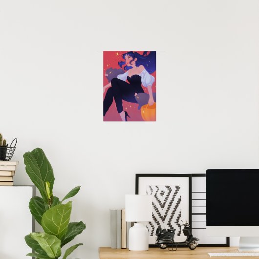Trick oder Behandlung Poster (Heimbüro)