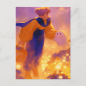 Trick oder Behandlung Postkarte (Vorderseite)