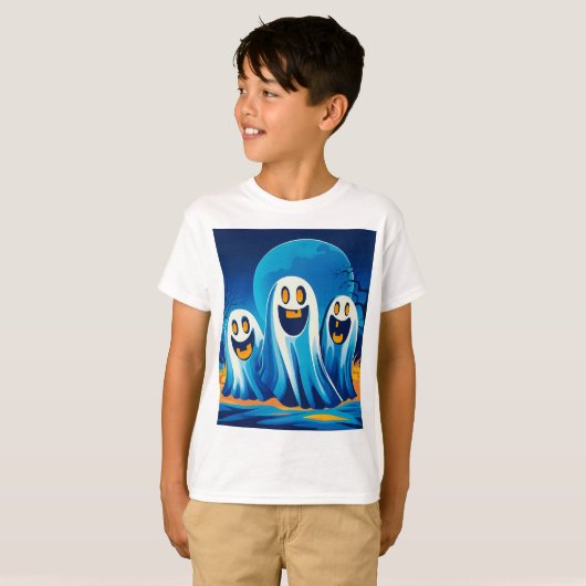 Trick oder Behandlung T-Shirt (Vorne ganz)