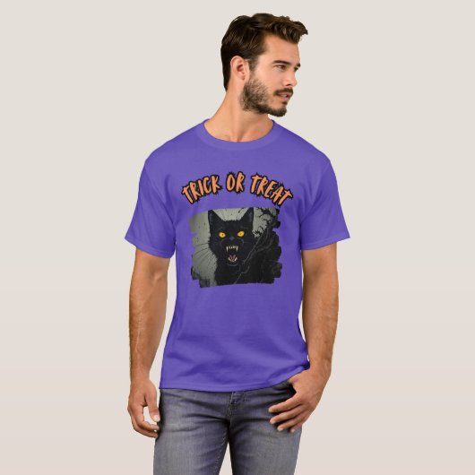 Trick oder Behandlung T-Shirt (Vorne ganz)