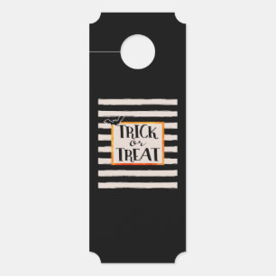Trick oder Behandlung Türanhänger