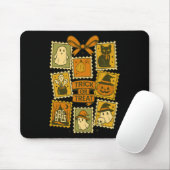 Trick oder Behandlung Vintagen Halloween Retro Pos Mousepad (Mit Mouse)