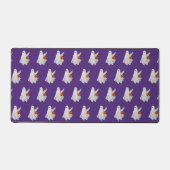 Trick oder Behandlung von Geist mit Kürbiskandy Ei Schreibtischunterlage (Vorderseite)