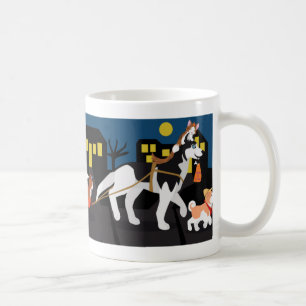 Trick oder Behandlung von Haustieren Kaffeetasse