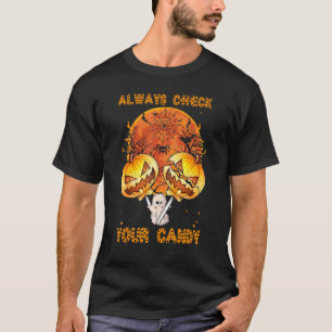 Trick oder Behandlung von Lollipop Candy Immer Kar T-Shirt
