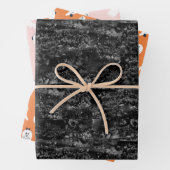 TRICK- ODER BEHANDLUNGSGHOSTEN GESCHENKPAPIER SET (Beispiel)