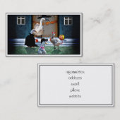 Trick oder Behandlungszeit für diese kleinen Enten Visitenkarte (Vorne/Hinten)