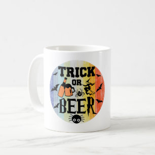 TRICK ODER BIER - HALLOWEE KAFFEETASSE