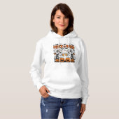 Trick oder Bierskelett Dragons Halloween Art Hoodie (Vorne ganz)