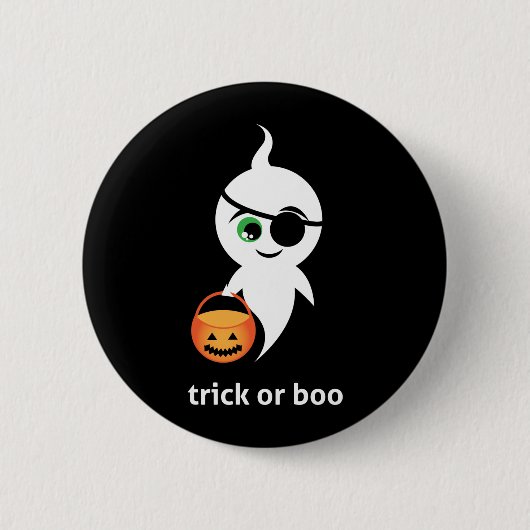 Trick oder Boo Button (Vorderseite)