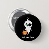 Trick oder Boo Button (Vorne & Hinten)
