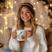Trick oder Bücher Kaffeetasse