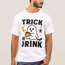 Trick oder Drink Funny Halloween Geist