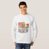 Trick oder Drink, glücklicher Halloween-Spooky Boo T-Shirt (Vorne ganz)
