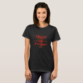 Trick oder Fixierung eines Beängstigenden Hallowee T-Shirt (Vorne ganz)