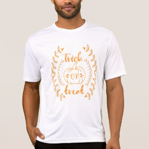 Trick oder Gaumen in Pflanze Rahmen T - Shirt