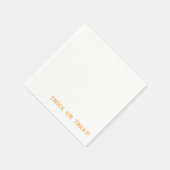 Trick oder geil! Happy halloween Napkin Serviette (Ecke)