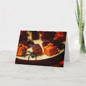 Trick oder Geschmackvolle Leckereien Karte (Vorderseite)