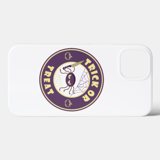 Trick oder gönnen halloween Starbucks Stil Case-Mate iPhone Hülle (Rückseite (Horizontal))