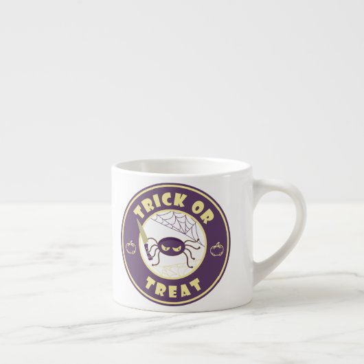 Trick oder gönnen halloween Starbucks Stil Espressotasse (Rechts)