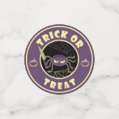 Trick oder gönnen halloween Starbucks Stil Konfetti (Klein Vorderseite)