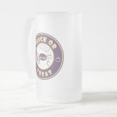 Trick oder gönnen halloween Starbucks Stil Mattglas Bierglas (Vorderseite Links)