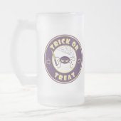 Trick oder gönnen halloween Starbucks Stil Mattglas Bierglas (Links)