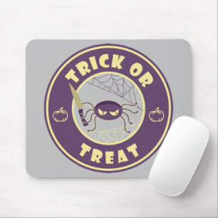Trick oder gönnen halloween Starbucks Stil Mousepad