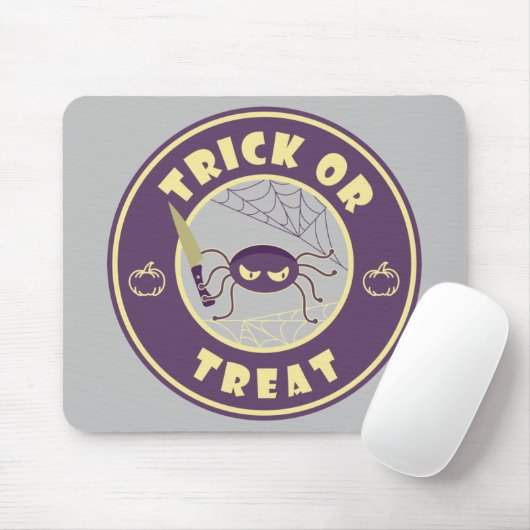 Trick oder gönnen halloween Starbucks Stil Mousepad (Mit Mouse)