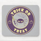 Trick oder gönnen halloween Starbucks Stil Mousepad (Vorne)
