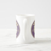 Trick oder gönnen halloween Starbucks Stil Porzellantasse (Rückseite)