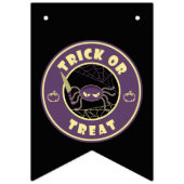 Trick oder gönnen halloween Starbucks Stil Wimpelkette (Zweite Fahne)