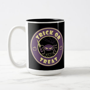 Trick oder gönnen halloween Starbucks Stil Zweifarbige Tasse