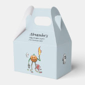 Trick oder gönnen Kürbis mit Freunden Geschenkschachtel (Vorderseite)