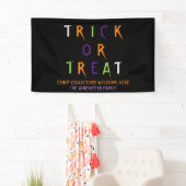Trick oder gönnen Sie sich einen lustigen, lustige Banner (Insitu)