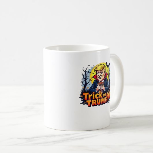 Trick oder Halloween Classic Kaffeetasse (VorderseiteRechts)