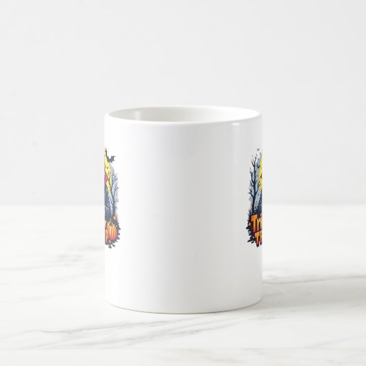 Trick oder Halloween Classic Kaffeetasse (Mittel)