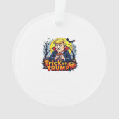 Trick oder Halloween Classic Ornament (Vorderseite)