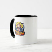 Trick oder Halloween Classic Tasse (Vorderseite Links)