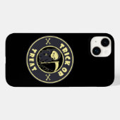 Trick oder Leckerbissen Halloween grimmigem Sensen Case-Mate iPhone Hülle (Rückseite (Horizontal))