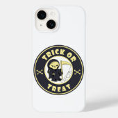 Trick oder Leckerbissen Halloween grimmigem Sensen Case-Mate iPhone Hülle (Rückseite)