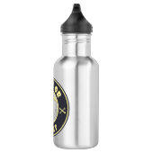Trick oder Leckerbissen Halloween grimmigem Sensen Edelstahlflasche (Rechts)