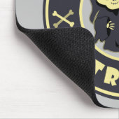 Trick oder Leckerbissen Halloween grimmigem Sensen Mousepad (Ecke)
